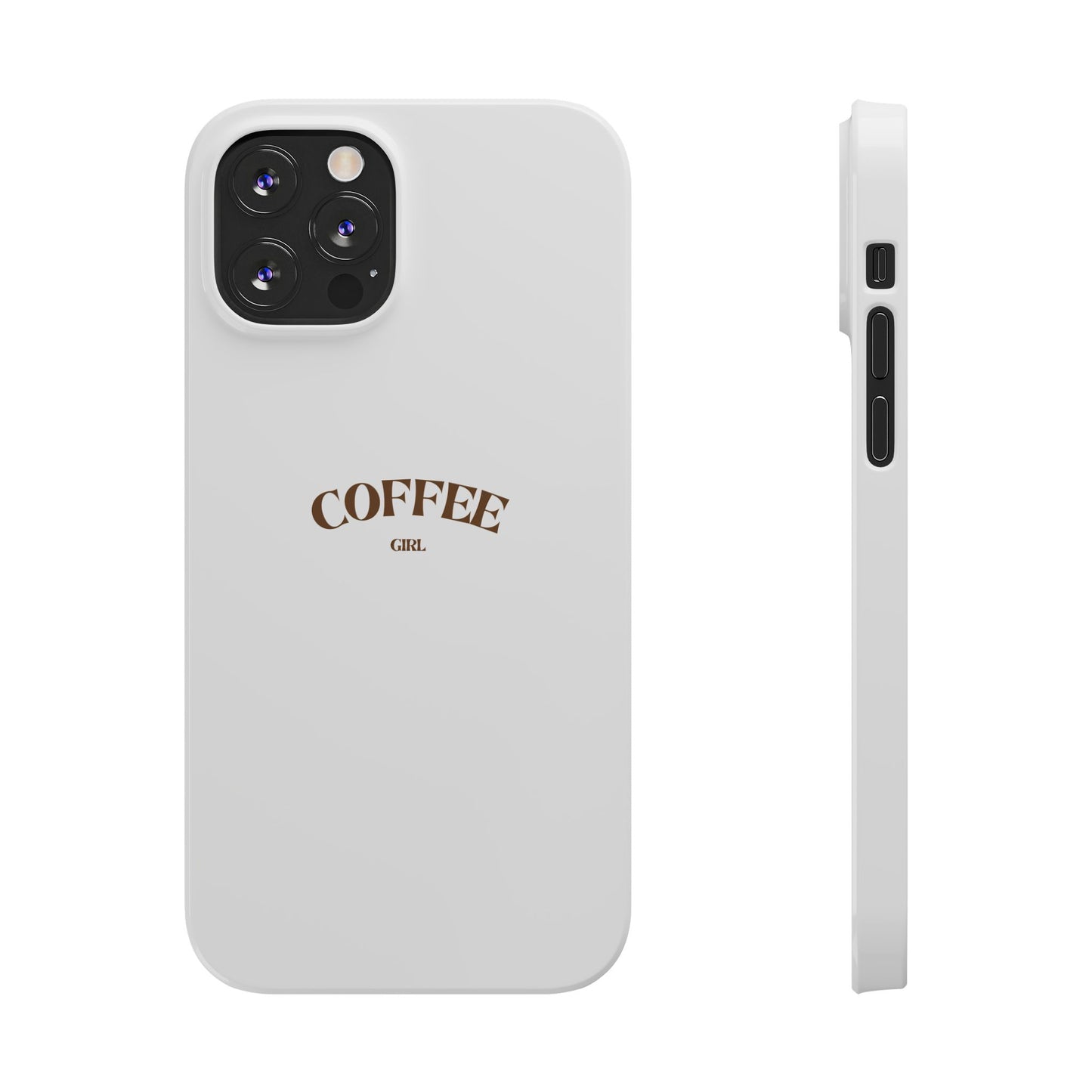 Coffee Girl Slim Phone Case