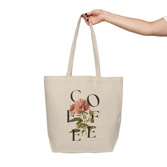 Coffee Florals Tote