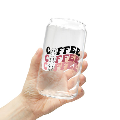 Coffee Smiles Pink Sipper