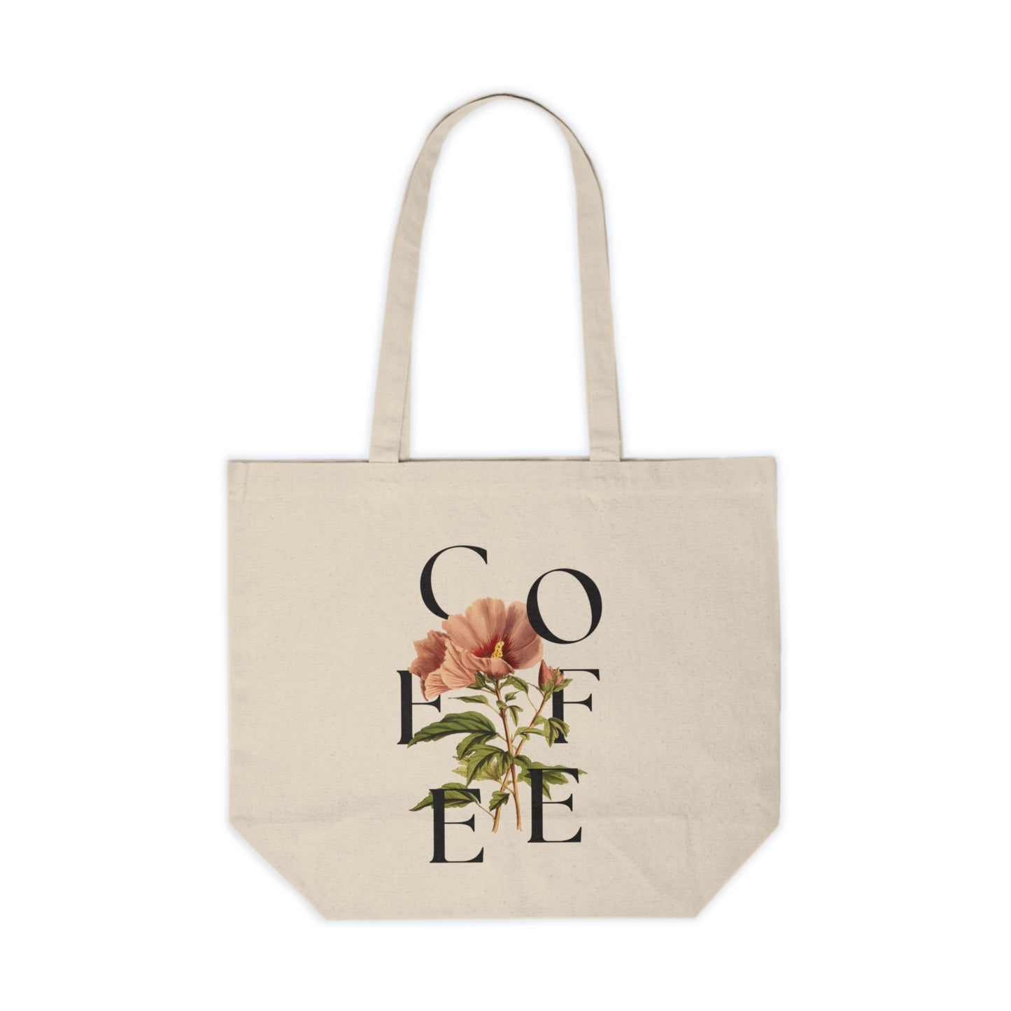 Coffee Florals Tote