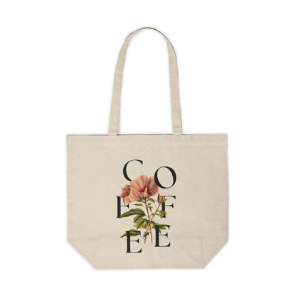 Coffee Florals Tote