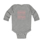 Coffee Pink Baby Onesie