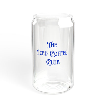 Iced Coffee Club Blue Sipper