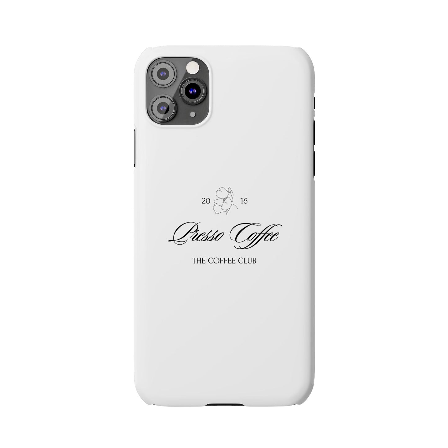 Presso Coffee Club Slim Phone Case