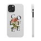 Coffee Florals Slim Phone Case