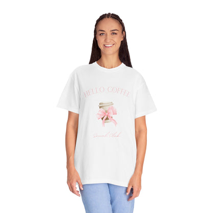 Hello Coffee Bows T-shirt