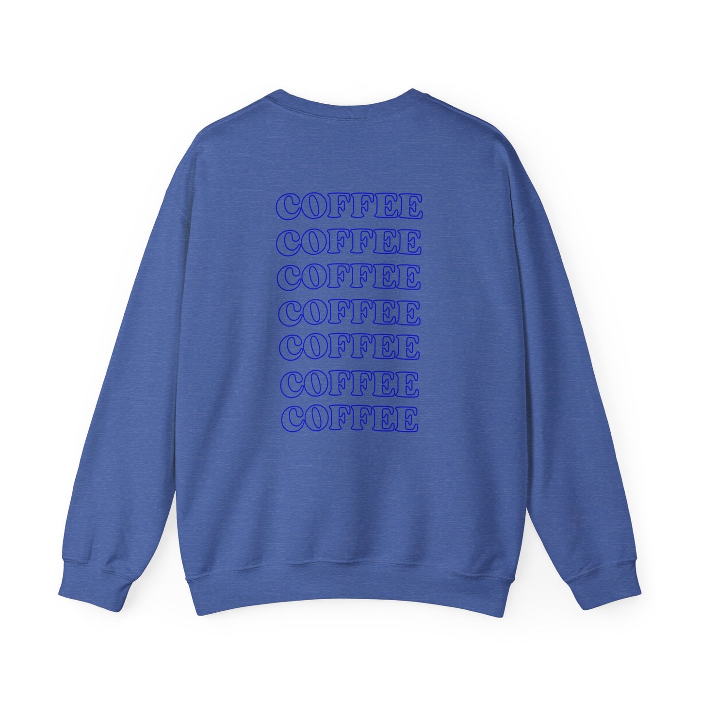 Blue Coffee Crewneck