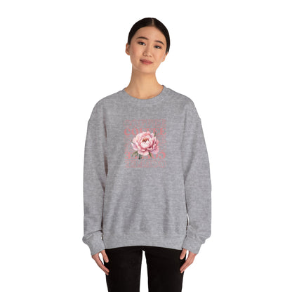 Repeating Coffee Flower Crewneck