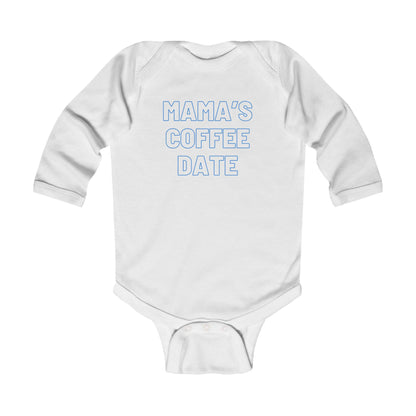 Mama's Bestie Blue Baby Onesie