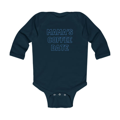 Mama's Bestie Blue Baby Onesie