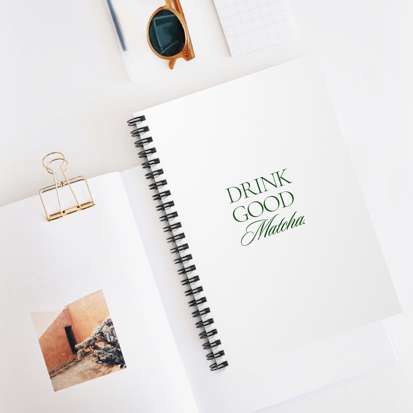 Drink Good Matcha Notebook