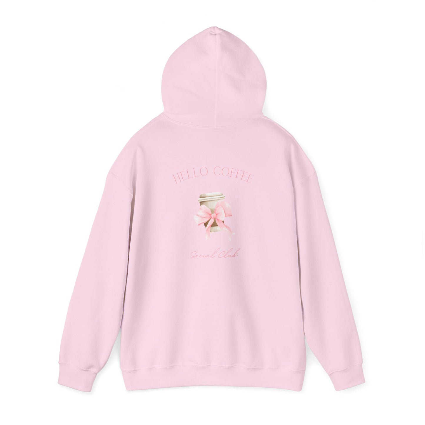 Hello Coffee Bows Hoodie