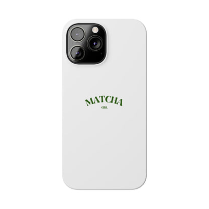 Matcha Girl Slim Phone Case