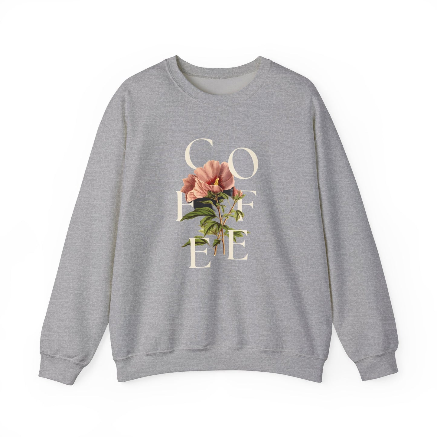 Floral Coffee Graphic Crewneck