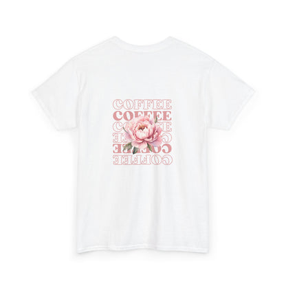 Coffee Repeating Florals Tee