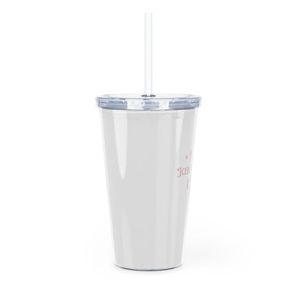 Iced Matcha Club Plastic Tumbler w/ Straw