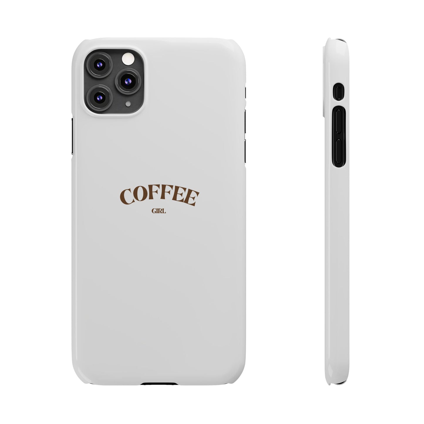 Coffee Girl Slim Phone Case