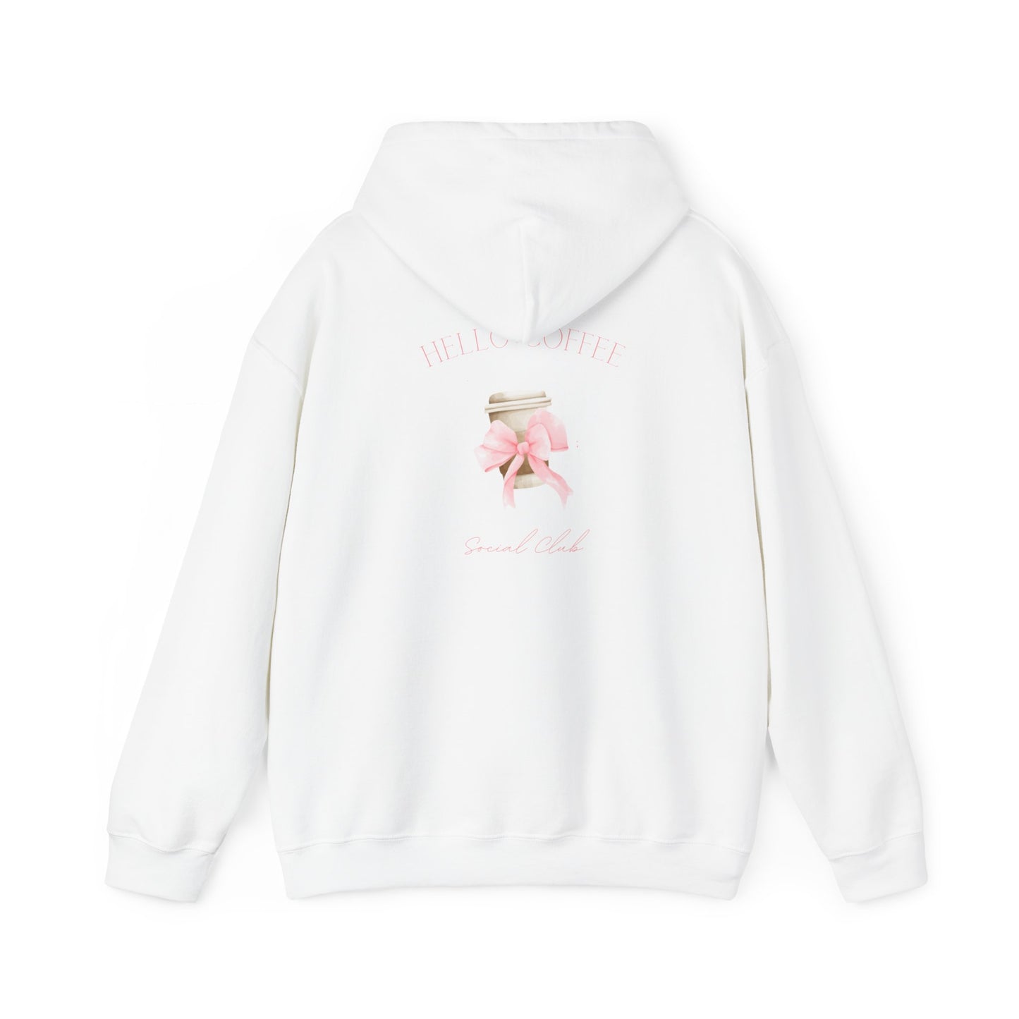 Hello Coffee Bows Hoodie