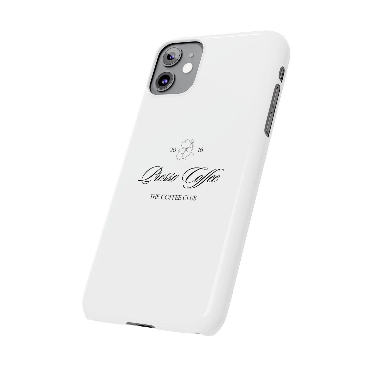 Presso Coffee Club Slim Phone Case