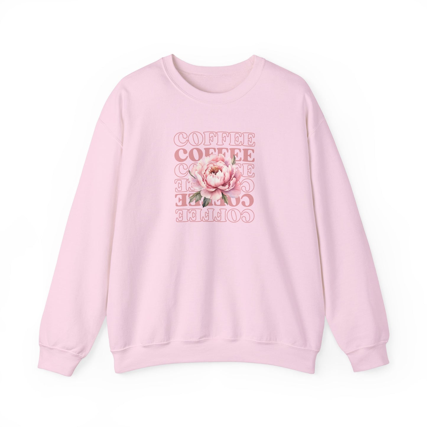 Repeating Coffee Flower Crewneck