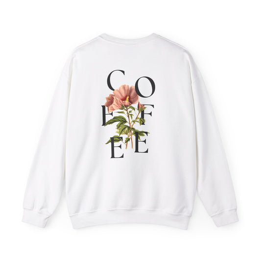 Floral Coffee Crewneck