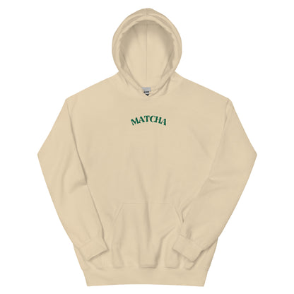 Embroidered Matcha Hoodie